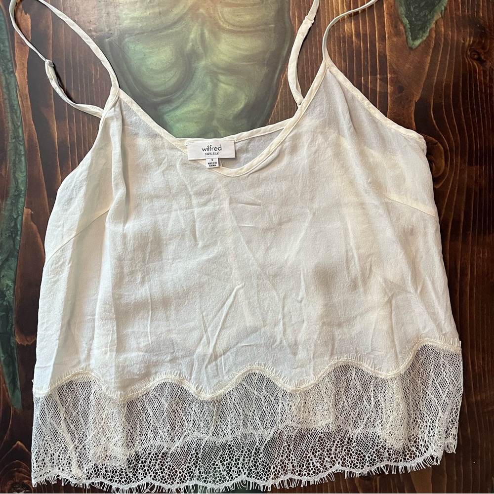 Wilfred Aritzia Silk tank top bundle